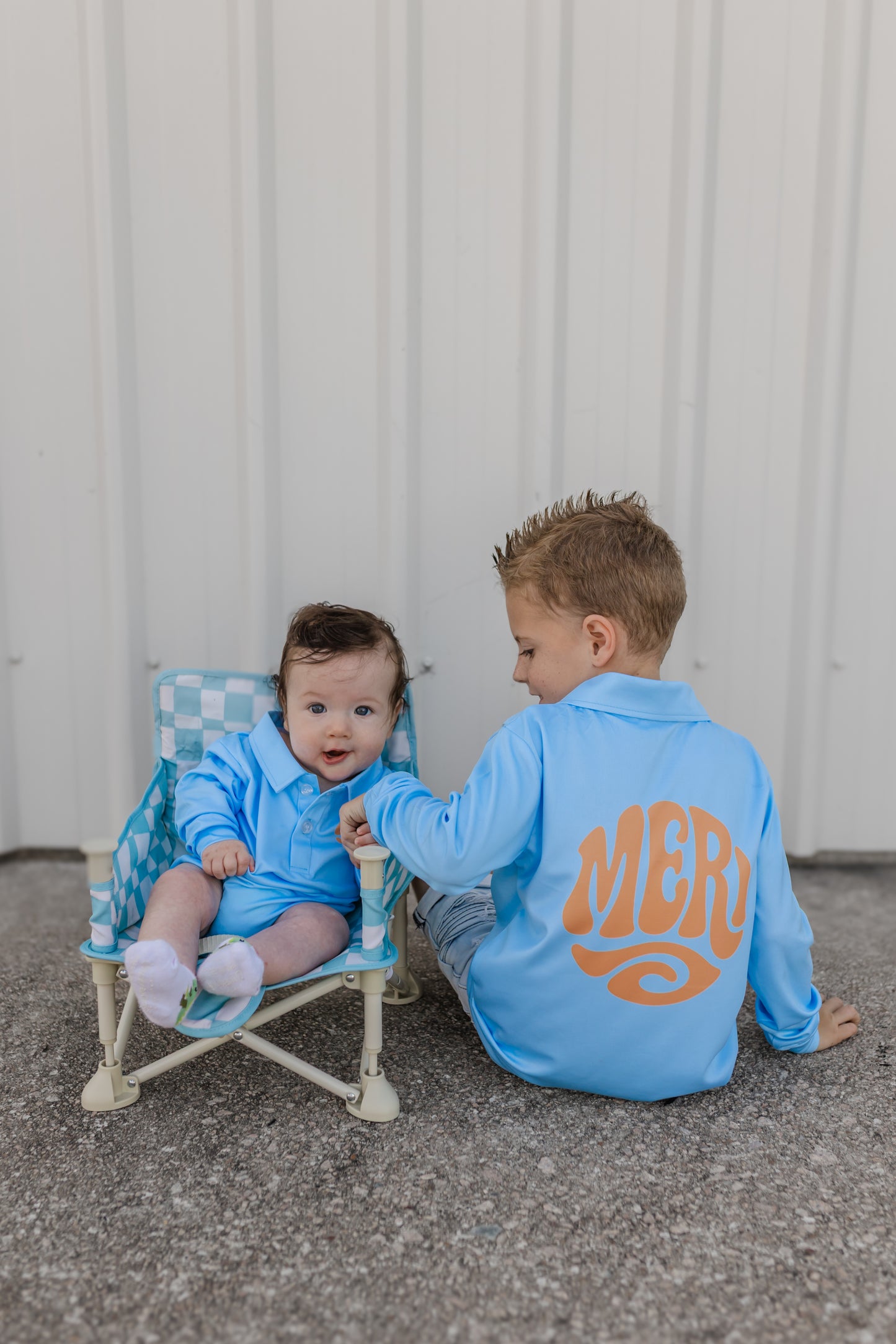 Frosty Baby Romper