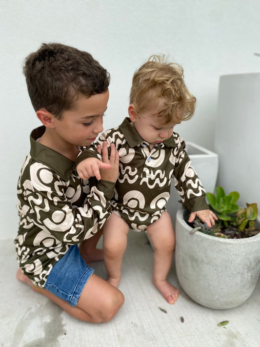 Evergreen Romper