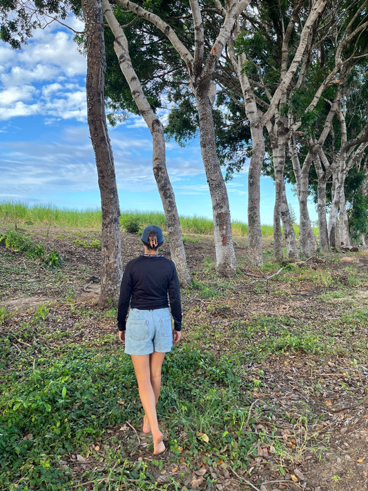 Essential Pullover Black (SIZE UP!!!)