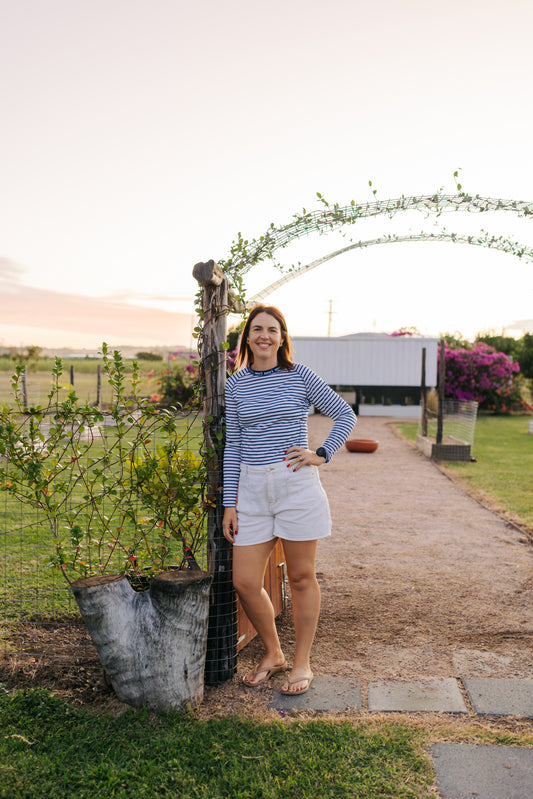 Navy Stripe Essential Pullover