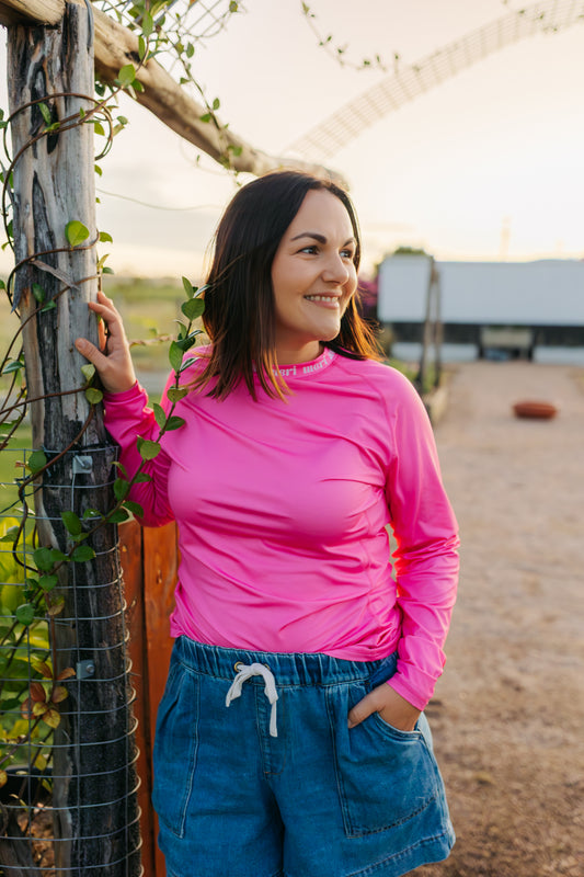Pink Essential Pullover (SIZE UP!!!)