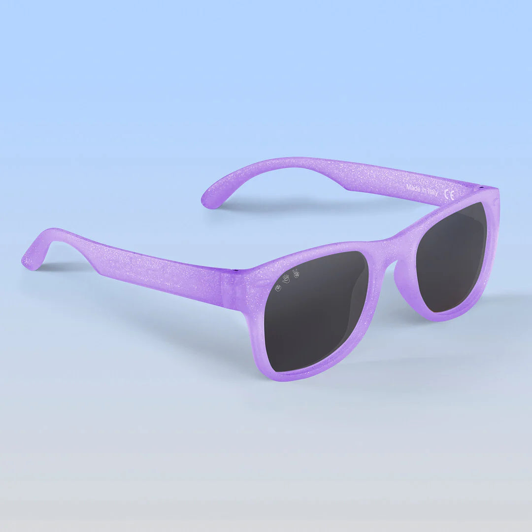 ROSHAMBO Lavender Glitter Toddler Sunglasses