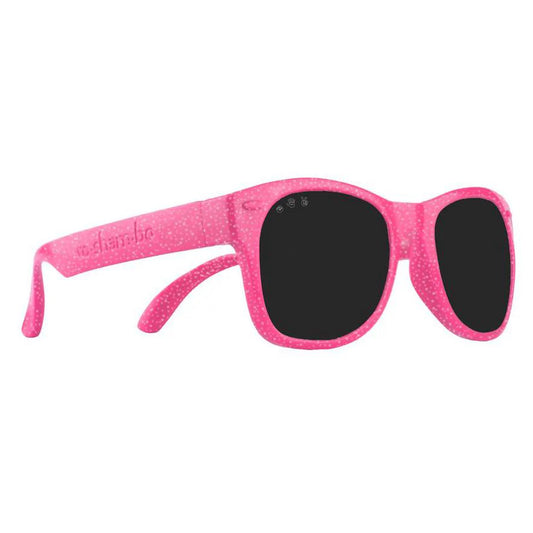 ROSHAMBO Pink Glitter Baby Sunglasses